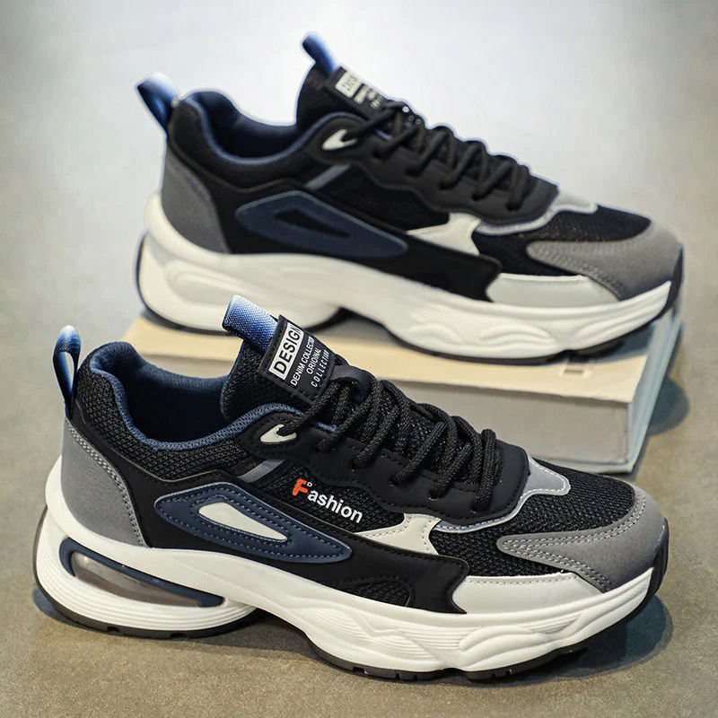 Damen Sportliche Sneakers mit atmungsaktivem Mesh-Obermaterial und dynamischer Dämpfung Heidi Mode