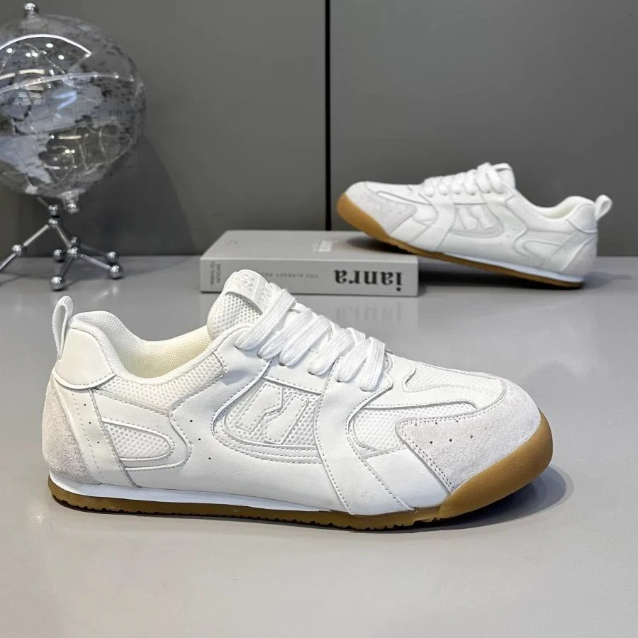 Damen Sportliche Sneakers mit atmungsaktiver Mesh-Oberfläche und flexiblem Sohlenprofil Heidi Mode