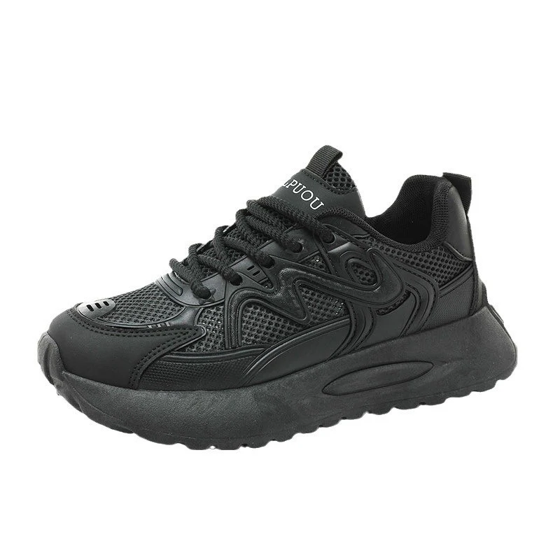 Damen Sportliche Sneakers mit atmungsaktiver Mesh-Struktur und gepolsterter Sohle Heidi Mode