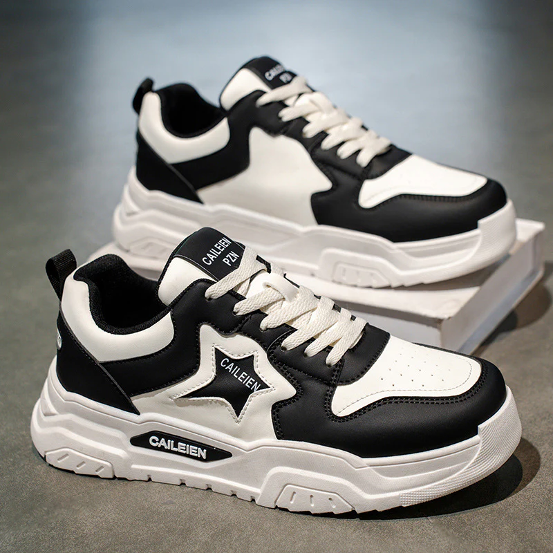 Damen Sportliche Sneakers mit dämpfendem Sohlenprofil und modernem Design Heidi Mode - Image 6