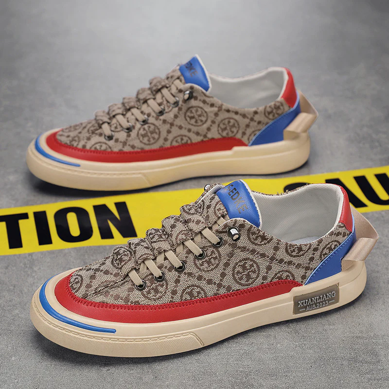 Damen Sportliche Sneakers mit einzigartigem Musterdruck und flexibler Sohle Heidi Mode - Image 2