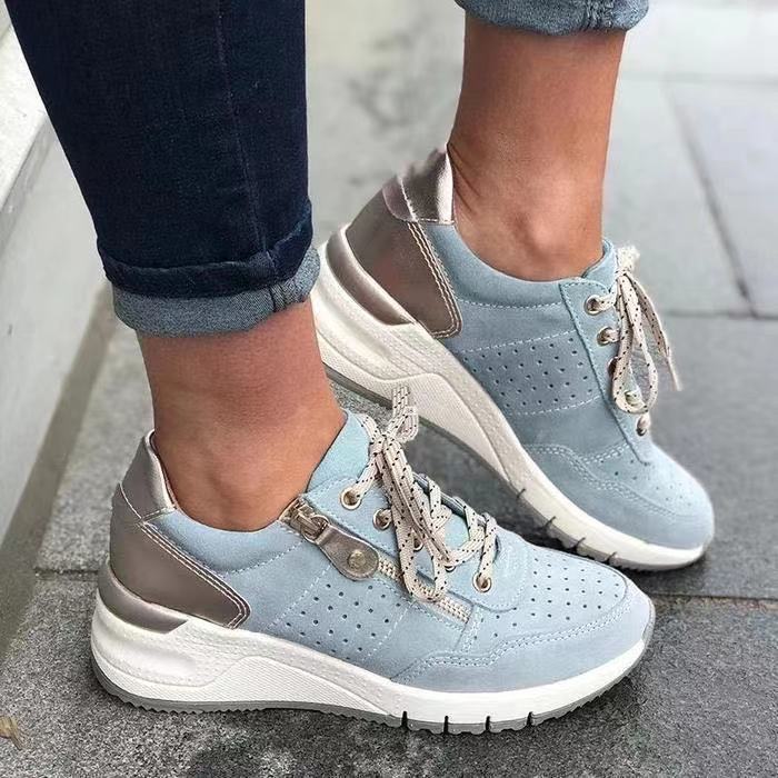 Damen sportliche Sneakers mit elegantem Reißverschluss und hohem Komfort Heidi Mode - Image 4