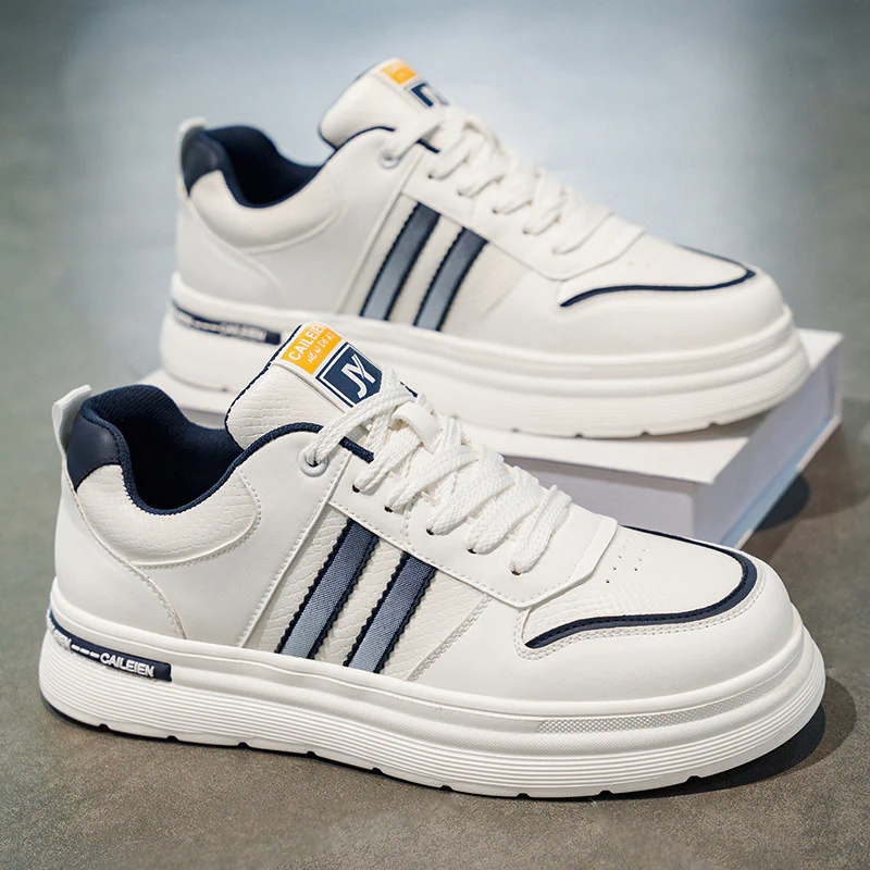 Damen Sportliche Sneakers mit eleganter Schnürung und atmungsaktiver Oberflächenstruktur Heidi Mode