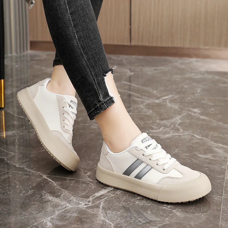 Damen Sportliche Sneakers mit flexibler Gummisohle und atmungsaktivem Obermaterial Heidi Mode - Image 4
