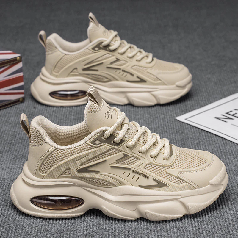 Damen Sportliche Sneakers mit innovativer Dämpfungstechnologie und atmungsaktiver Oberflächenstruktur Heidi Mode