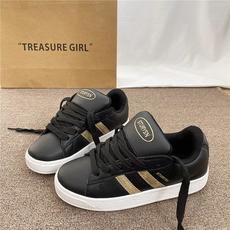 Damen Sportliche Sneakers mit klassischem Design und robustem Obermaterial Heidi Mode
