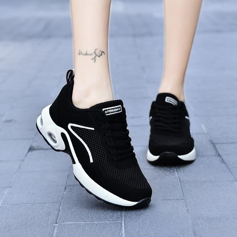 Damen Sportliche Sneakers mit luftgepolsterter Sohle und atmungsaktivem Obermaterial Heidi Mode - Image 3