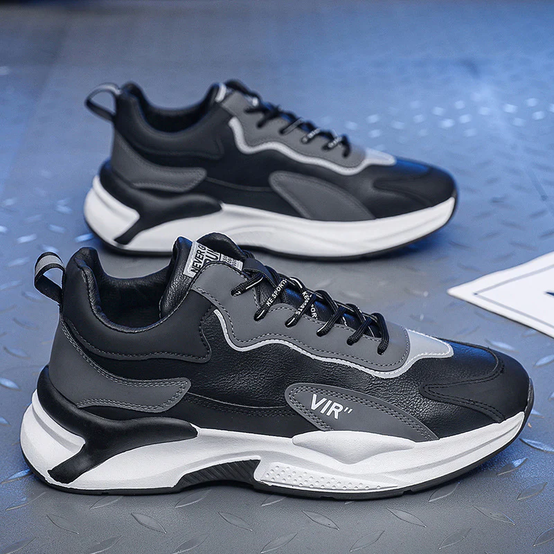 Damen Sportliche Sneakers mit stoßdämpfender Sohle und modernem Design Heidi Mode