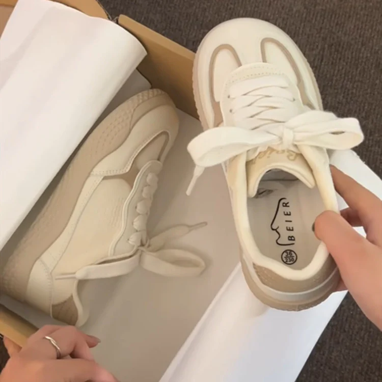 Damen Sportliche Sneakers mit verspieltem Design und bequemer Dämpfung Heidi Mode