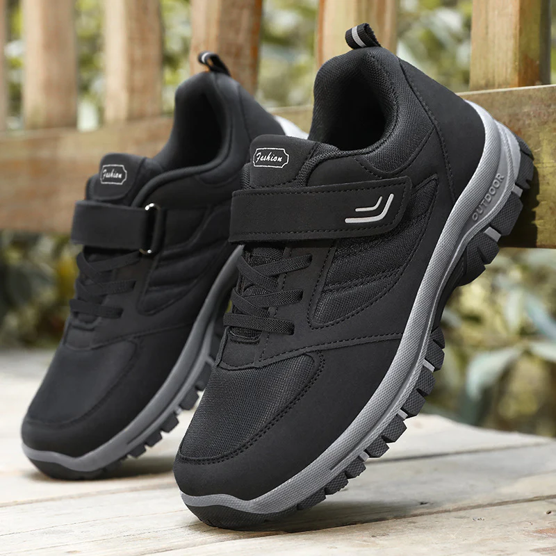 Damen Sportliche Sneakers mit verstellbarem Klettverschluss und rutschfester Außensohle Heidi Mode - Image 2