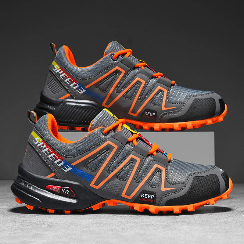 Damen Sportliche Trail-Sneakers mit rutschfester Sohle und atmungsaktivem Obermaterial Heidi Mode