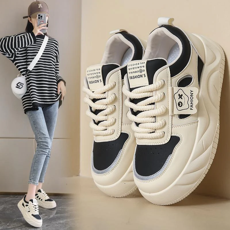 Damen Sportliche und komfortable Sneaker mit Einsatz von atmungsaktiven Materialien Heidi Mode - Image 7