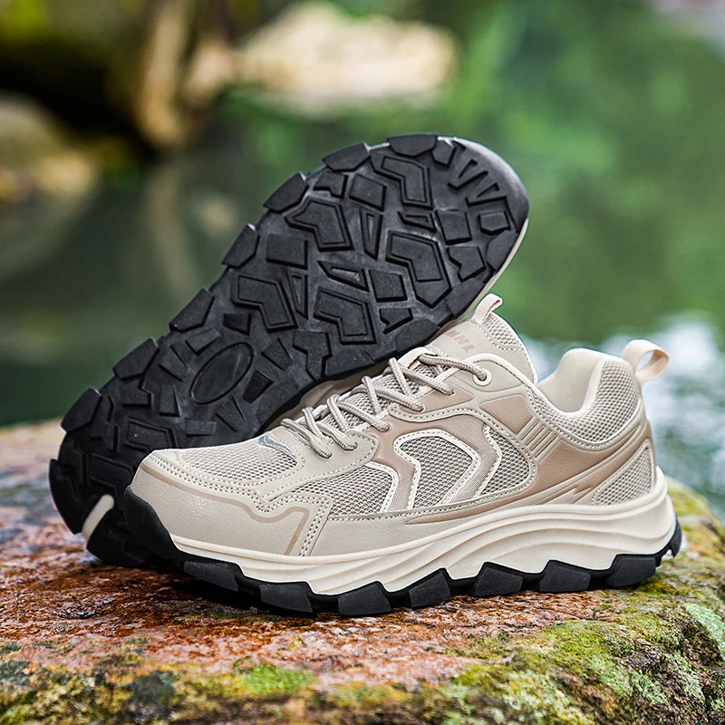 Damen Sportliche Wander-Sneaker mit rutschfester Profilsohle Heidi Mode