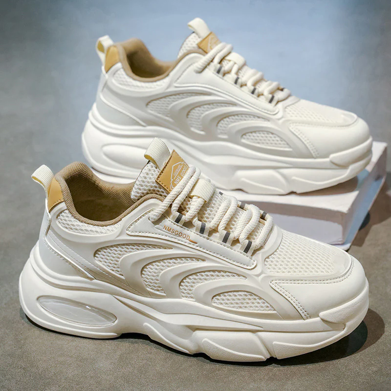 Damen Sportschuhe mit atmungsaktivem Mesh-Obermaterial von Heidi Mode