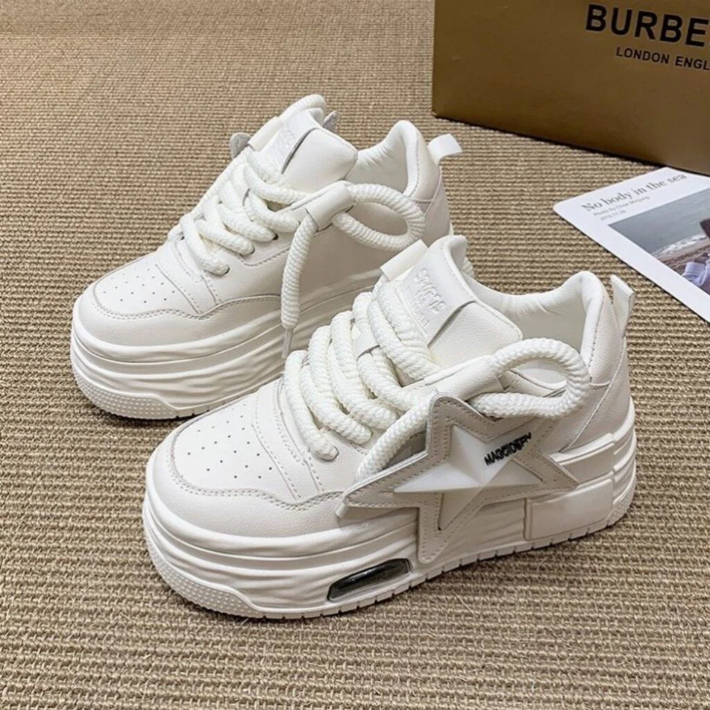 Damen Trendige Chunky Sneakers mit auffälligem Stern-Design Heidi Mode - Image 9