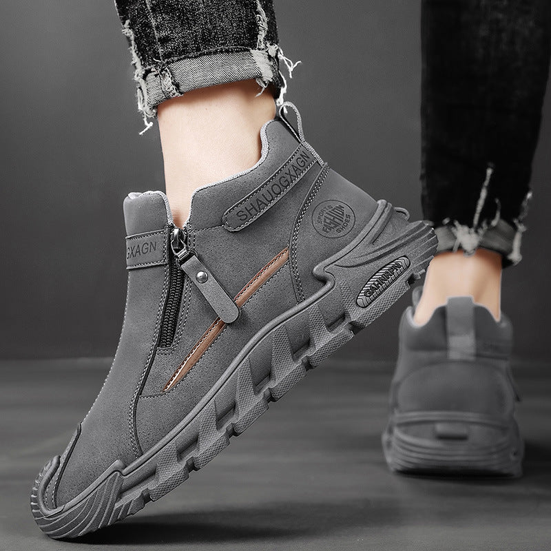 Damen Warmfutter Stiefeletten mit praktischem Reißverschluss Heidi Mode - Image 4