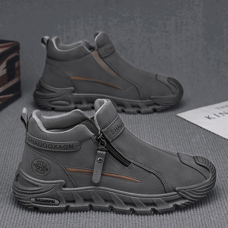 Damen Warmfutter Stiefeletten mit praktischem Reißverschluss Heidi Mode - Image 8