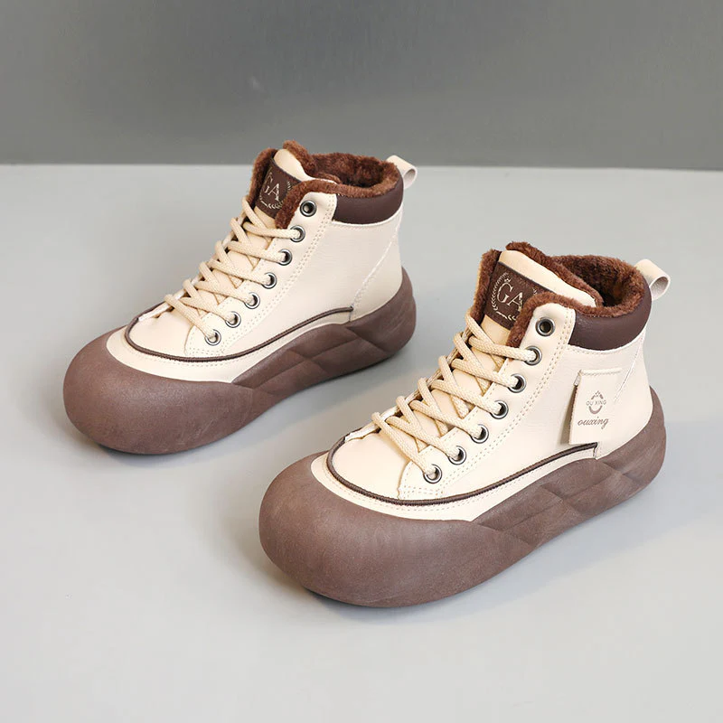 Damen Warmgefütterte Winterstiefeletten mit robuster Sohle Heidi Mode - Image 7