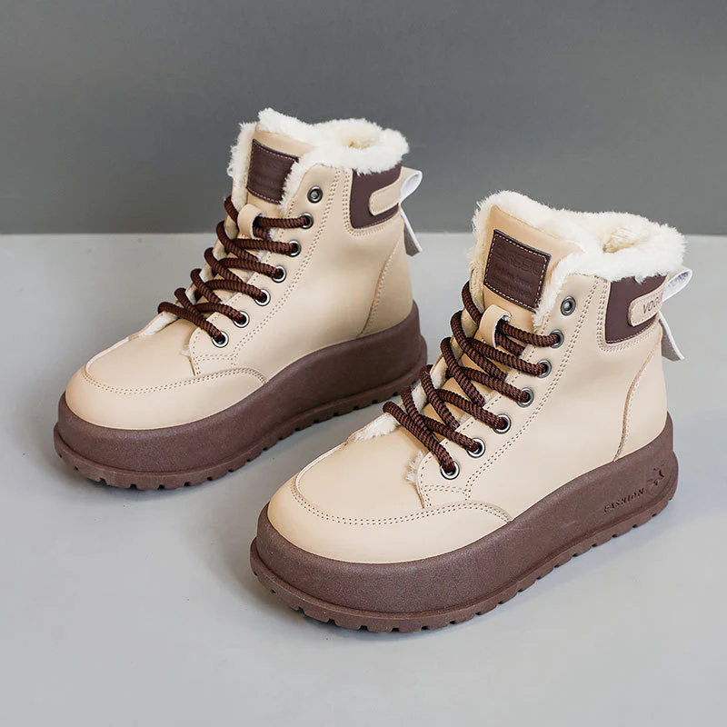 Damen Winterliche Stiefel mit kuscheligem Fleece-Futter und rutschfester Sohle Heidi Mode - Image 2