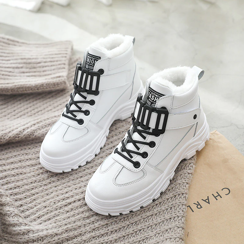 Damen Winterstiefel mit robustem Profil und kuscheligem Innenfutter Heidi Mode