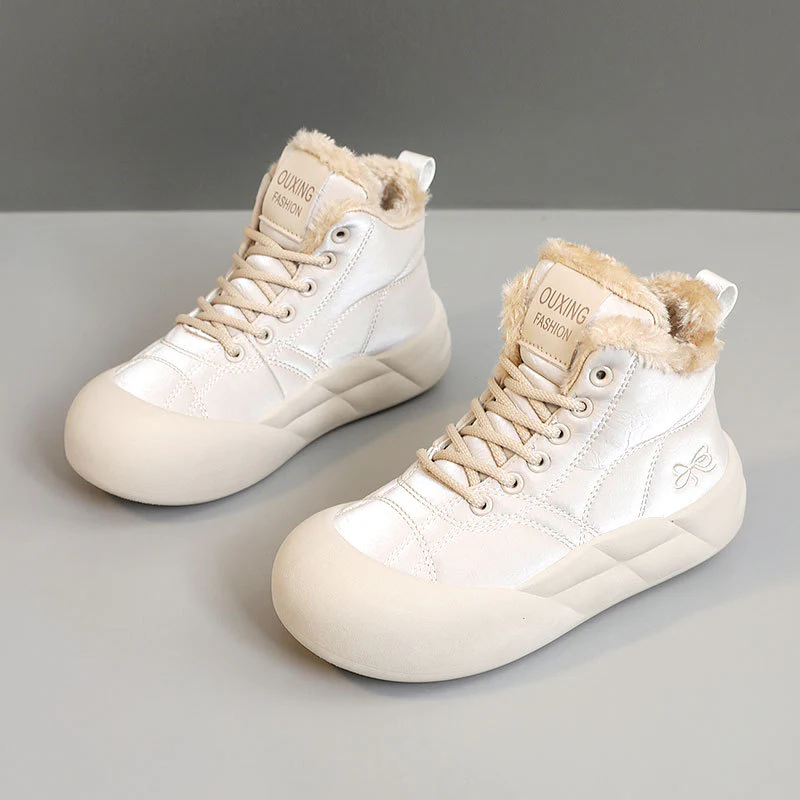 Damen Winterstiefel mit warmem Kunstfell und rutschfester Sohle Heidi Mode - Image 2