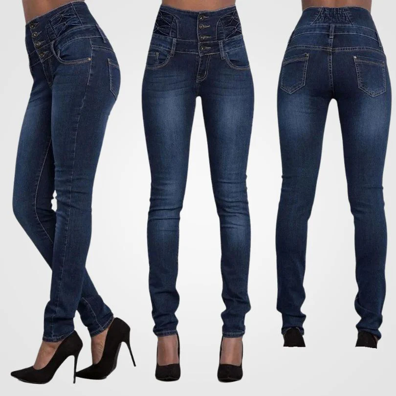 Heidi-Mode | Bequeme Jeans mit Hoher Taille