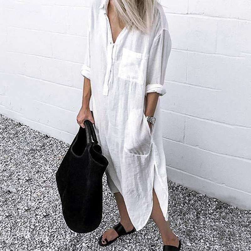 Heidi-Mode | Bequemes Langes Sommerkleid
