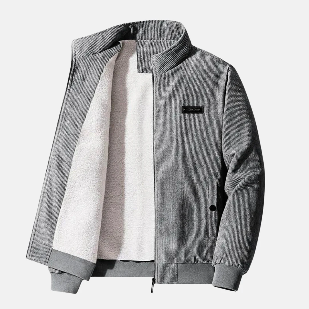 Heidi-Mode | Retro Cordura-Jacke für Männer | Lässig & vielseitig
