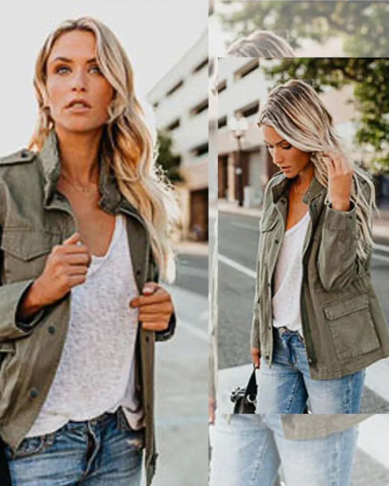 Heidi-Mode | Damen Kurz Jeansjacke Weinlese