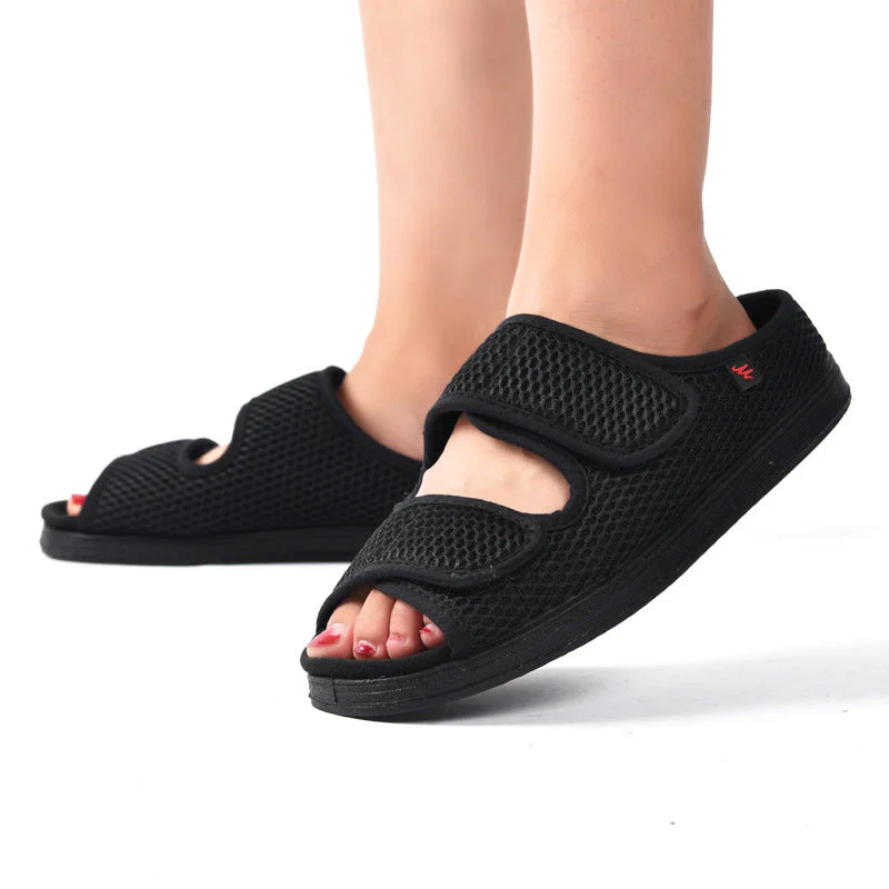 Heidi-Mode | Diabetikerschuhe für Geschwollene Füße Komfortabel, Atmungsaktiv & Verstellbar