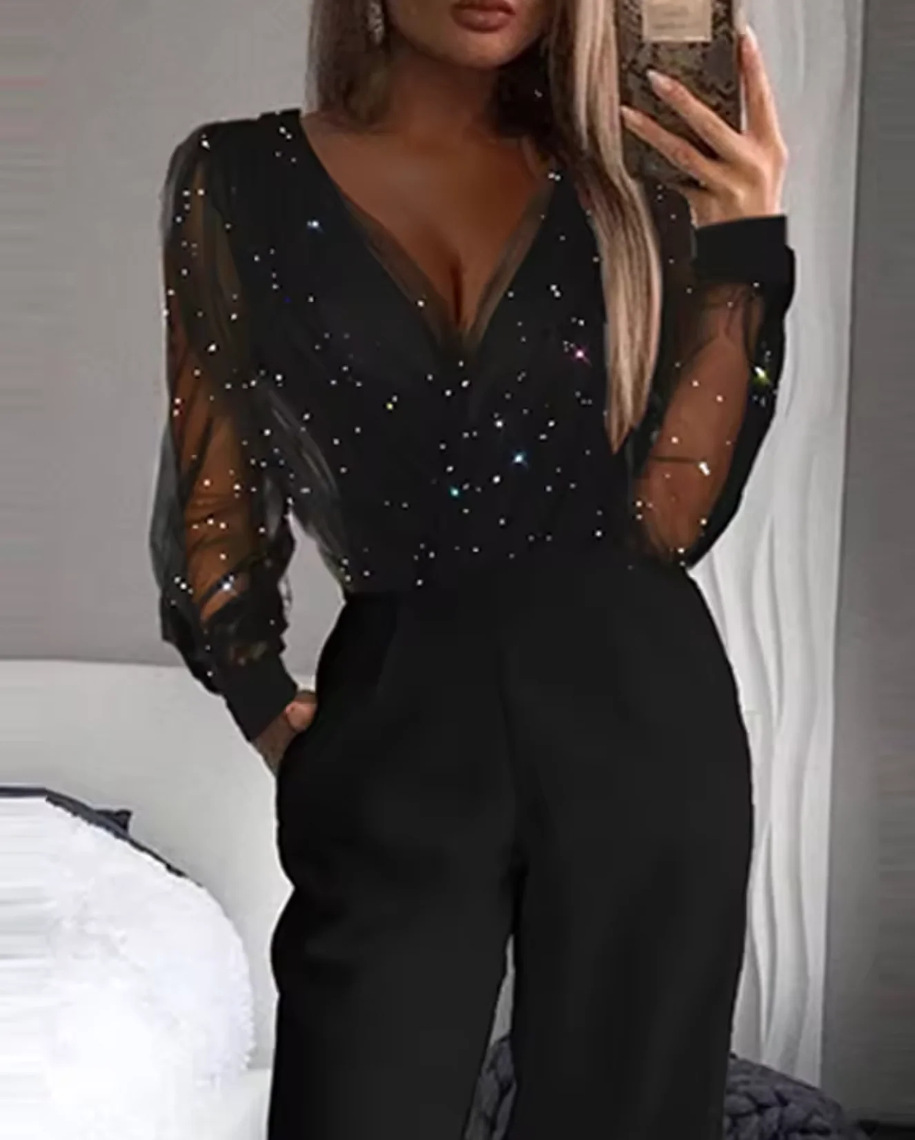 Heidi-Mode | Eleganter Mesh-Overall