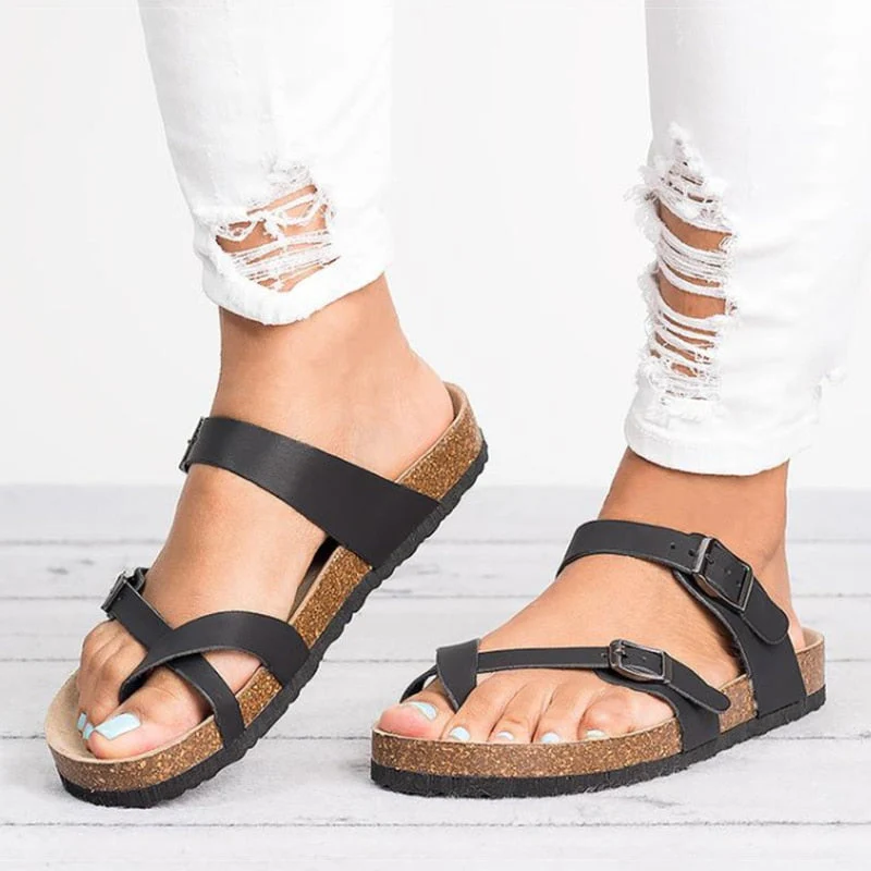 Heidi-Mode | Flache Pantoffeln für Damen