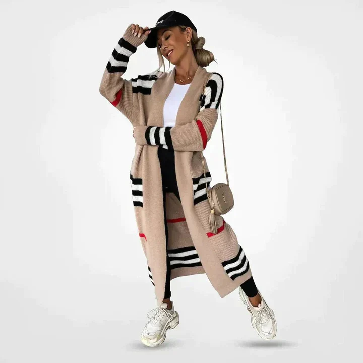 Heidi-Mode | Holz für Damen-Cardigan