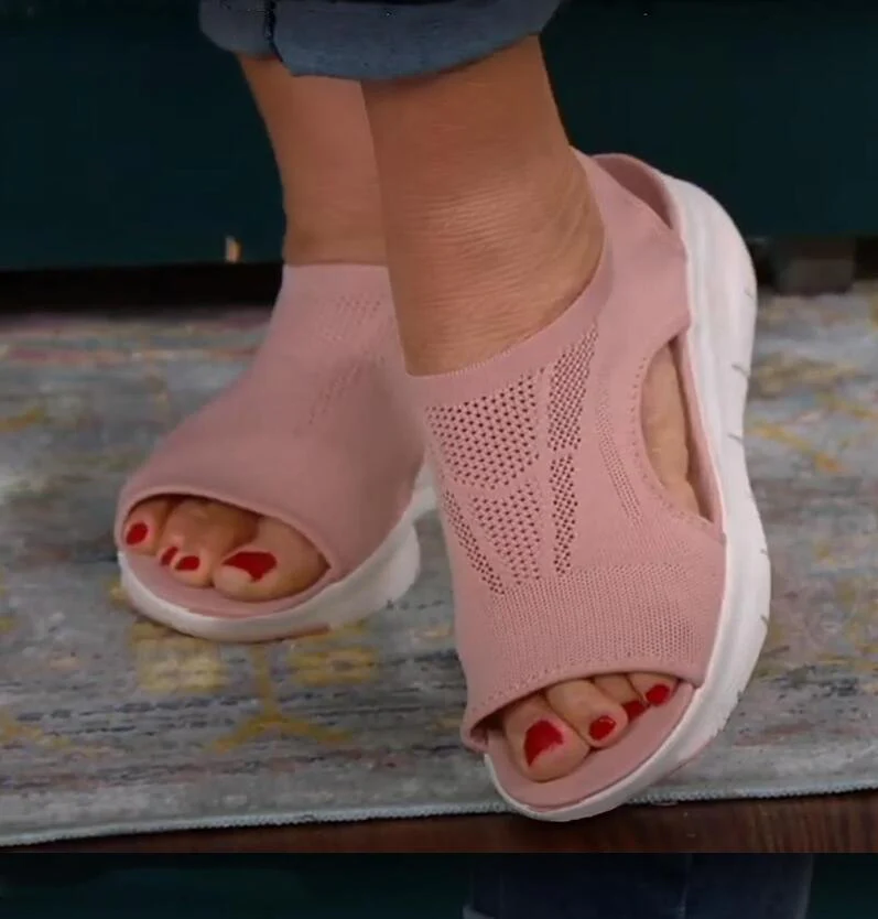 Heidi-Mode | I Orthopädische Damen Sandalen Robuste und Bequeme Sohle