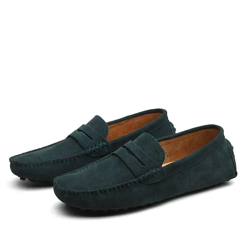 Heidi-Mode | Italienischer Stil Wildleder Slipper - Image 3