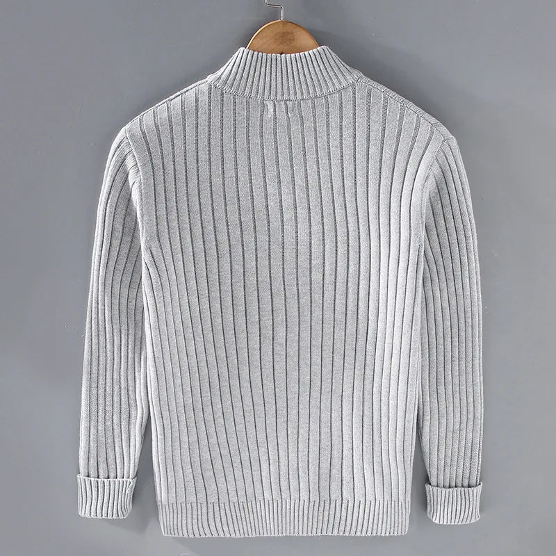 Heidi-Mode | Klassiker Merino Rollkragenpullover für Männer