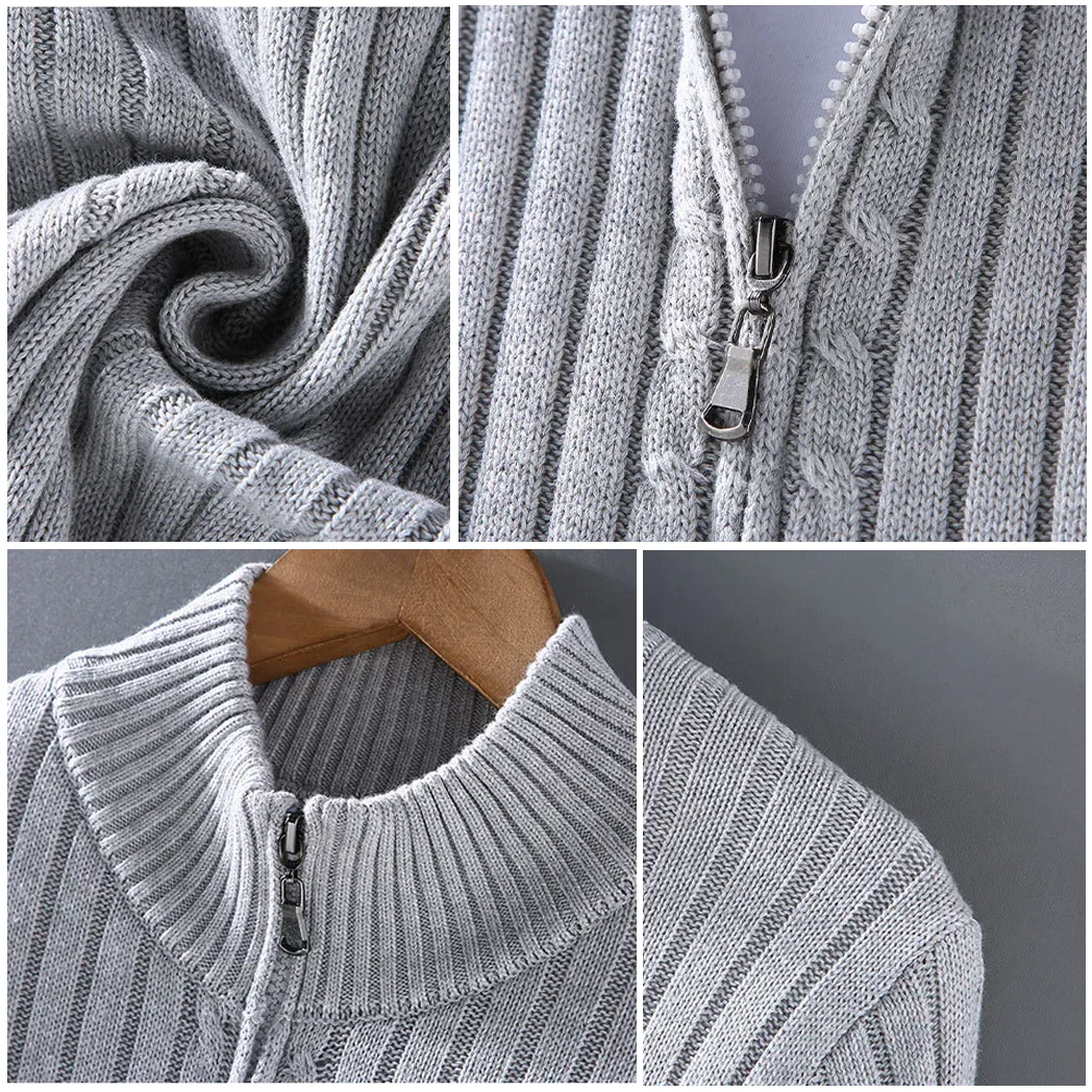 Heidi-Mode | Klassiker Merino Rollkragenpullover für Männer - Image 2