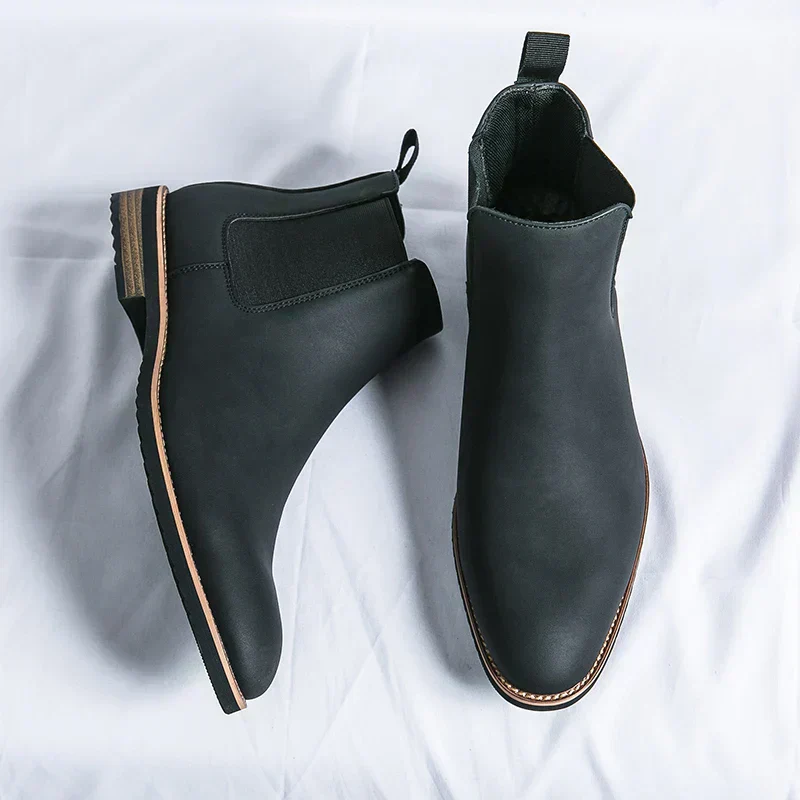Heidi-Mode | Leder Chelsea Stiefel - Image 7