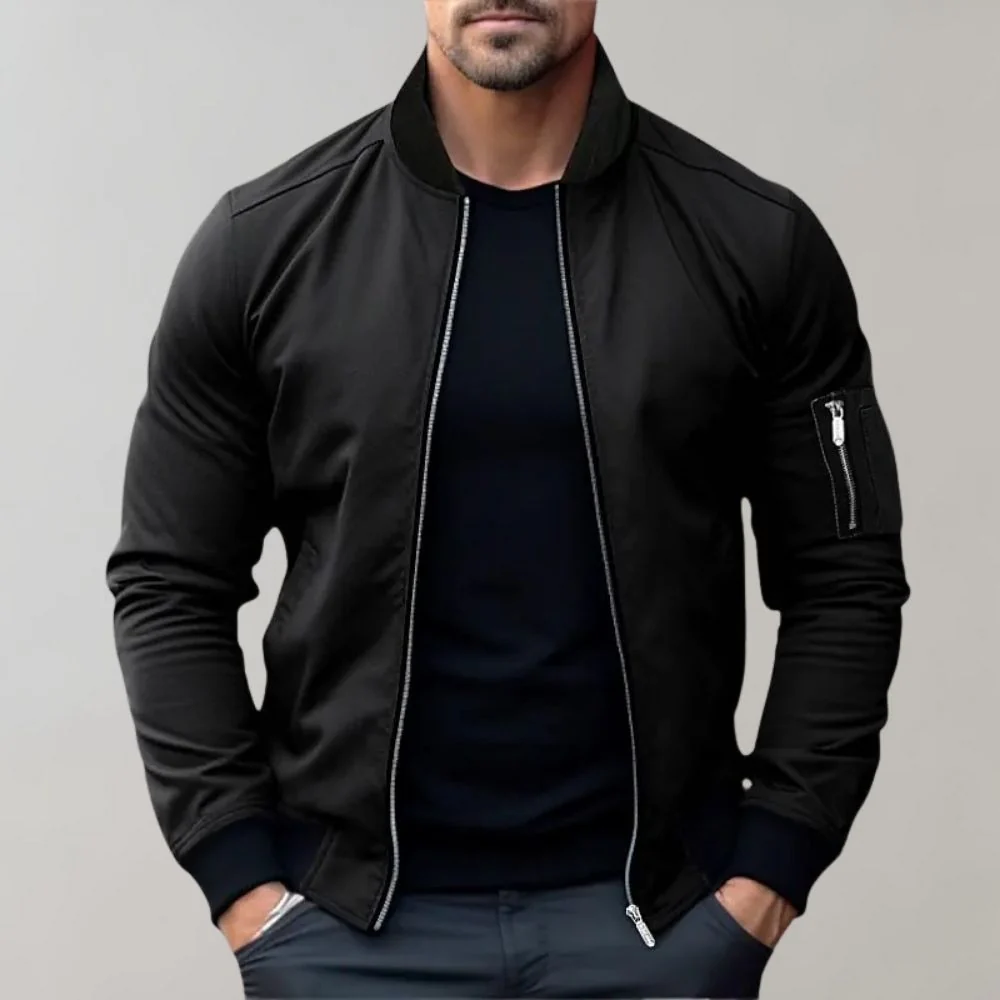 Heidi-Mode | Herren Ganzjahres-Bomberjacke - Leicht & Stylisch - Image 10