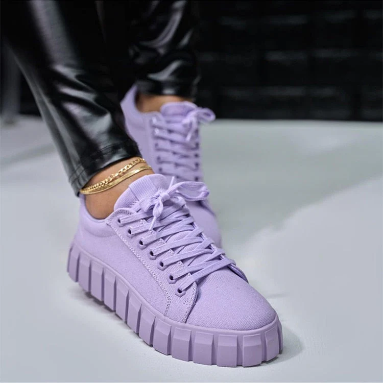 Heidi-Mode | Modische Orthopädische Damen-Sportschuhe mit Plateausohle - Image 14