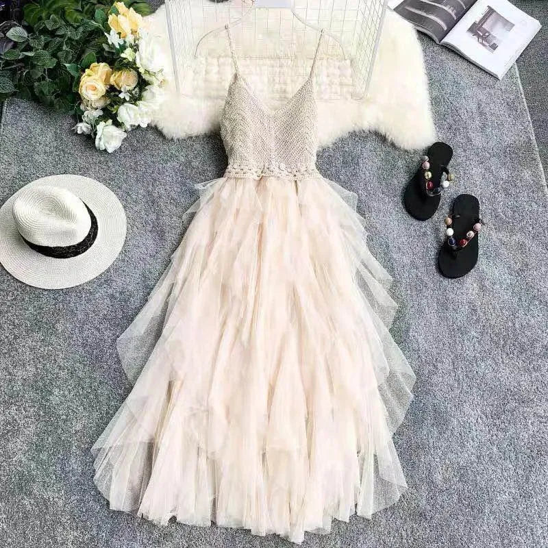 Heidi-Mode | Kleid Aus Netzschlaufe