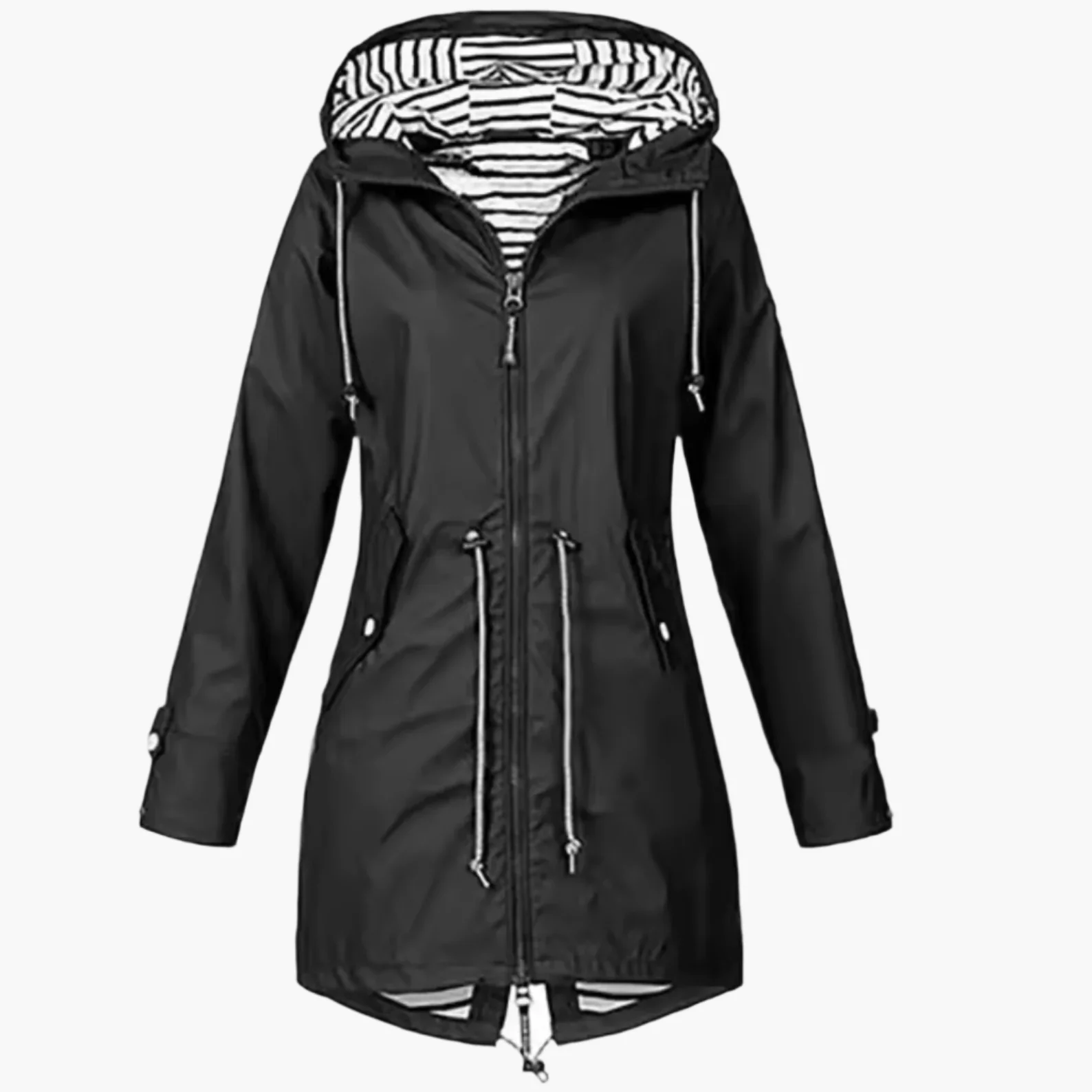 Heidi-Mode | Regenjacke mit Kapuze - Wasserdichte Windjacke für Outdoor & Alltag