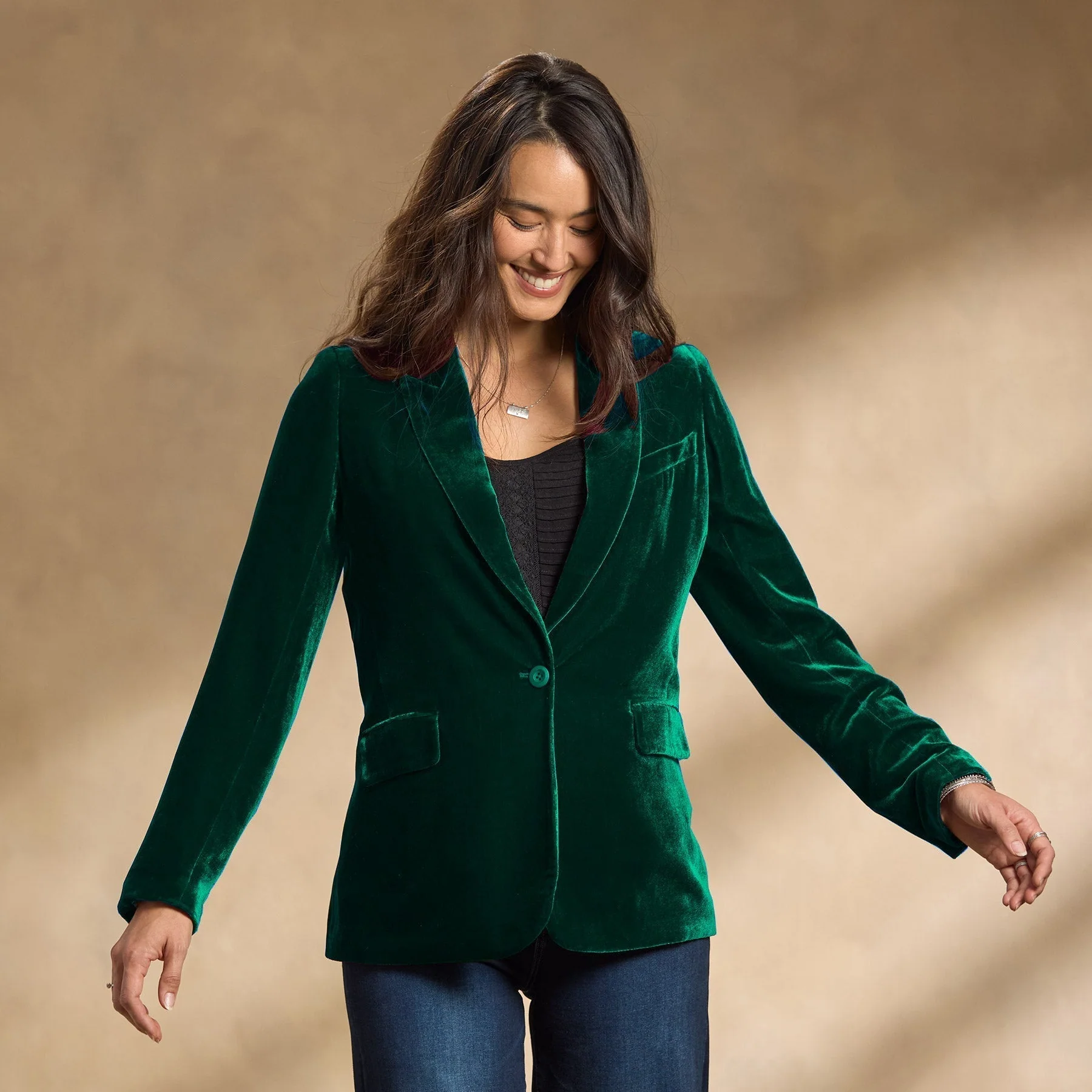 Heidi-Mode | Gestickte Samt-Herbstjacke - Image 8