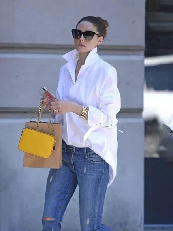 Heidi-Mode | Schicke, Oversized Bluse mit Knopfleiste für Damen
