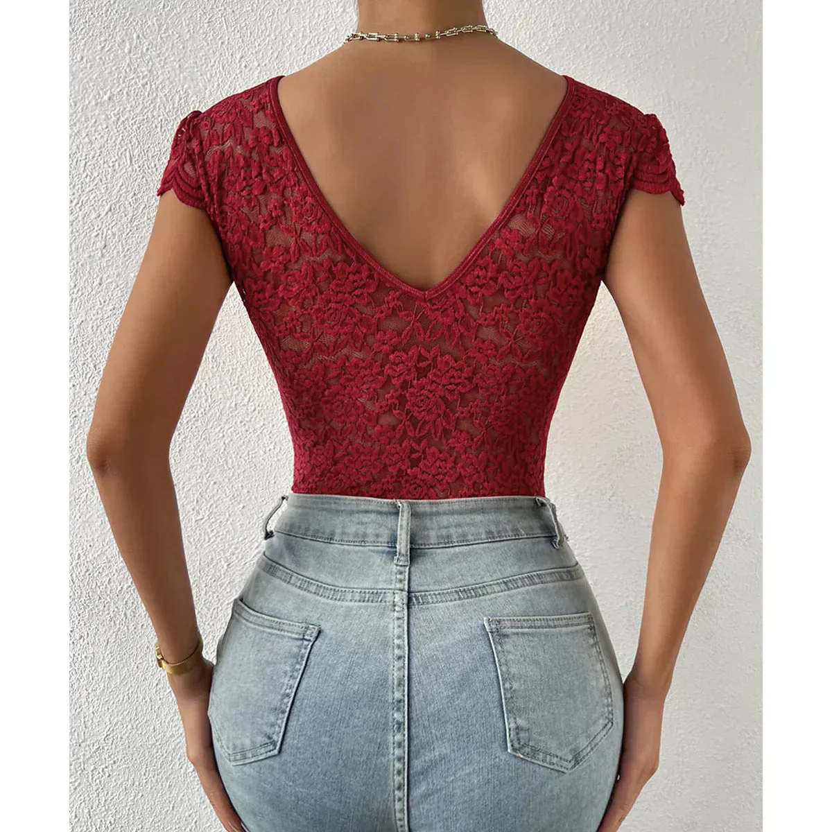 Heidi-Mode | Spitzen-Body für Damen