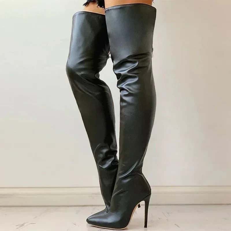Heidi-Mode | Stiefel mit Stilettoabsatz für Damen Winter