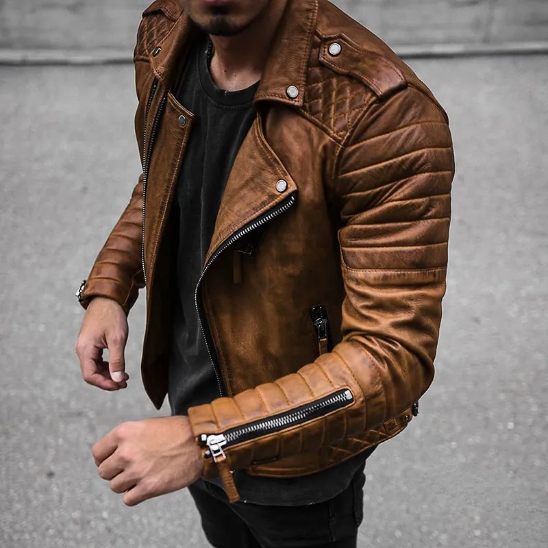 Heidi-Mode | Stylische Lederjacke für Herren Marcus