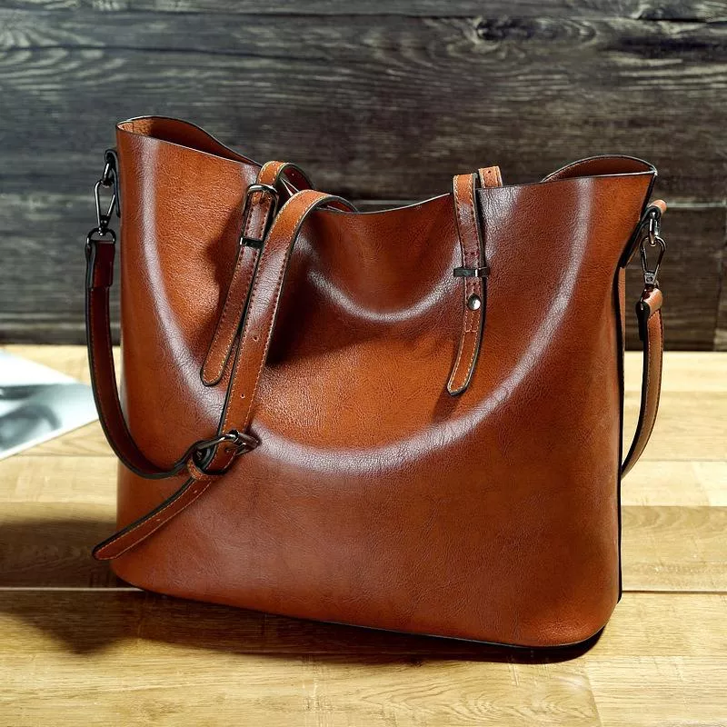 Heidi-Mode | Umhängetasche Im Weinlese Stil Aus Leder