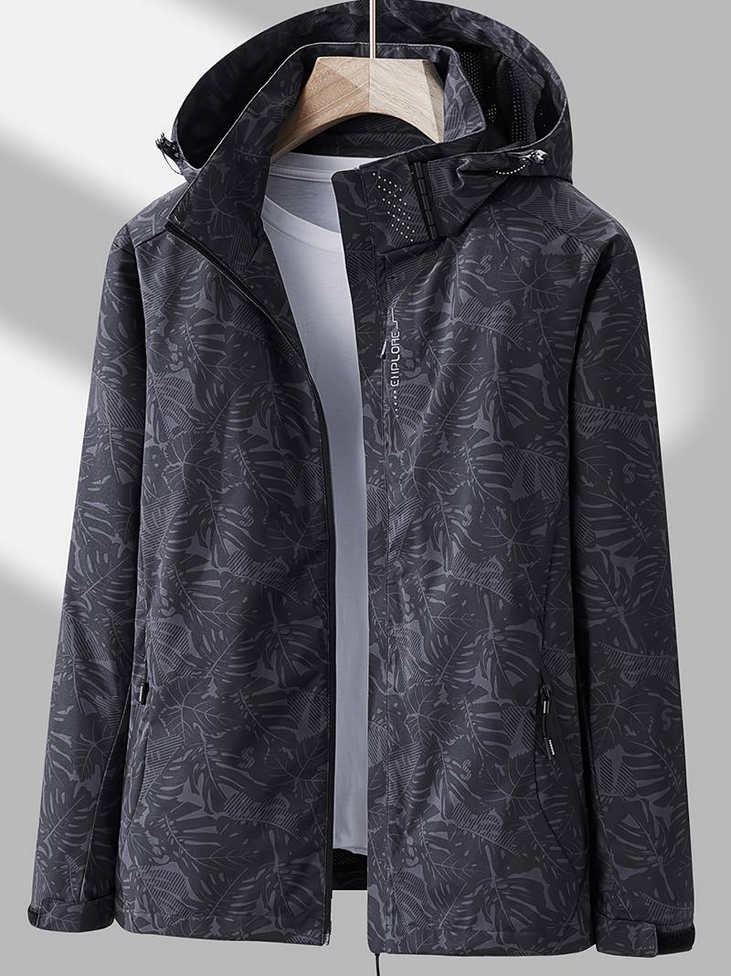 Heidi-Mode | Wasserdichte Winddichte Herrenjacke