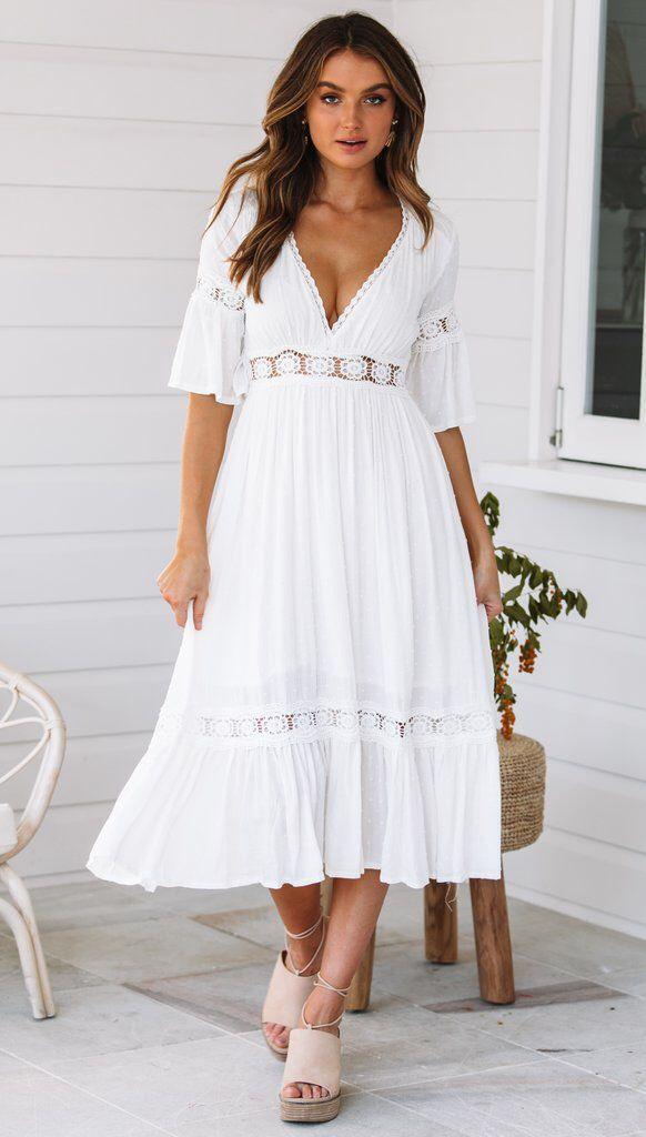Heidi-Mode | Boho-Midi-Kleid